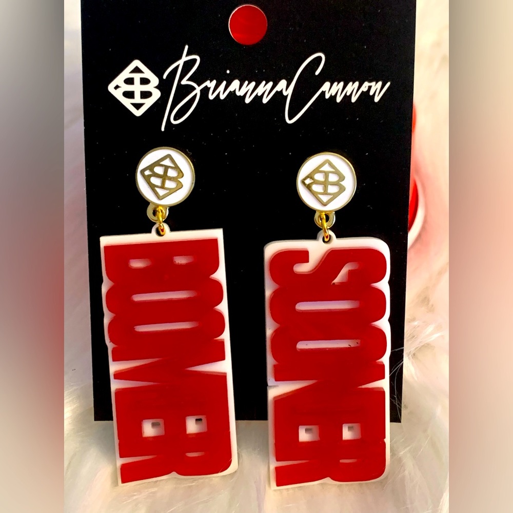 Oklahoma Sooners Boomer Sooners Earrings